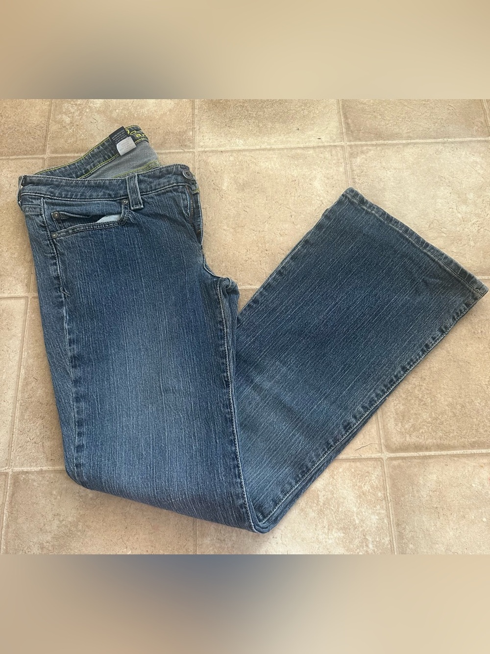 Vintage anchor blue jeans
